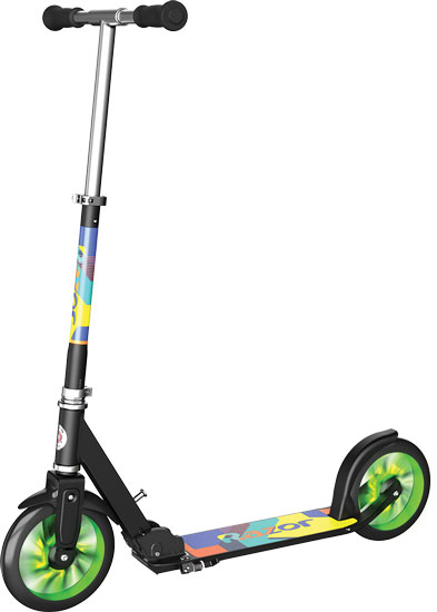 Razor A5 Lux Light Up Big Wheel Scooter