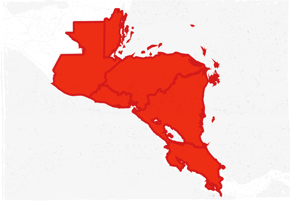 Map of Razor Razor América Latina