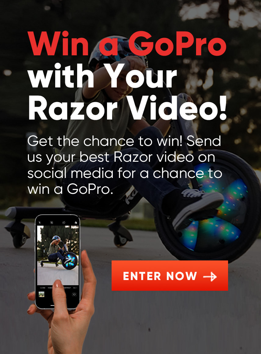 Win a GoPro with your Razor video!