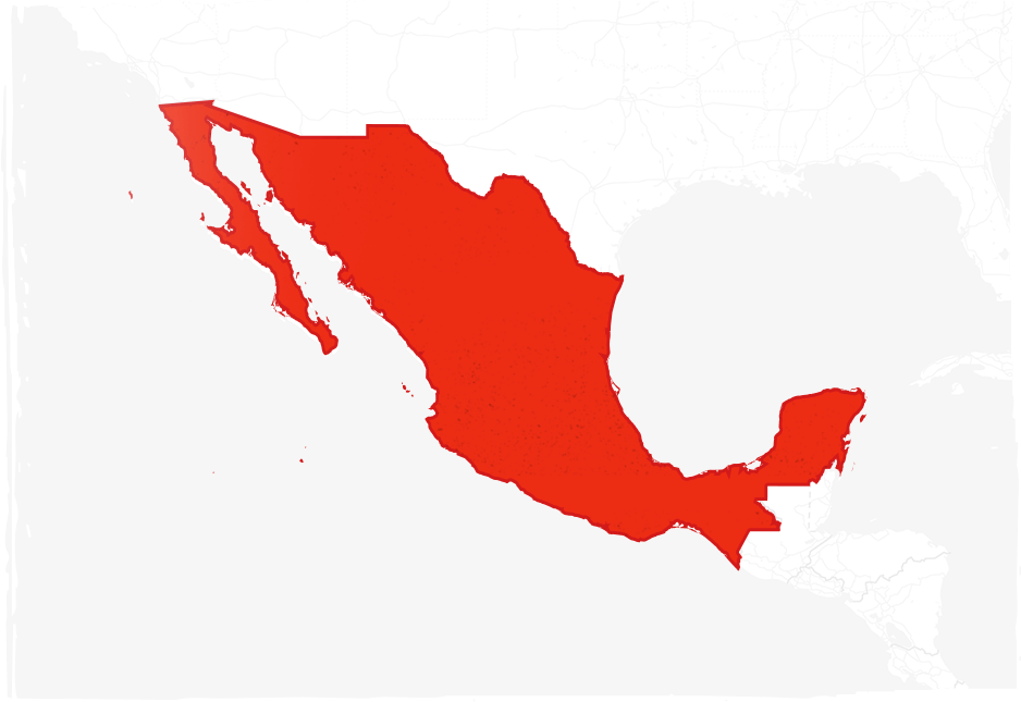Map of Razor Razor México