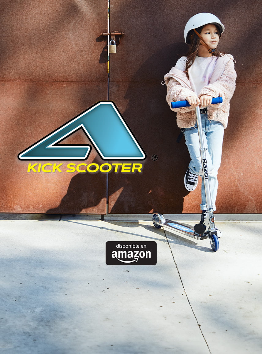 Razor A kick scooter with Amazon Logo