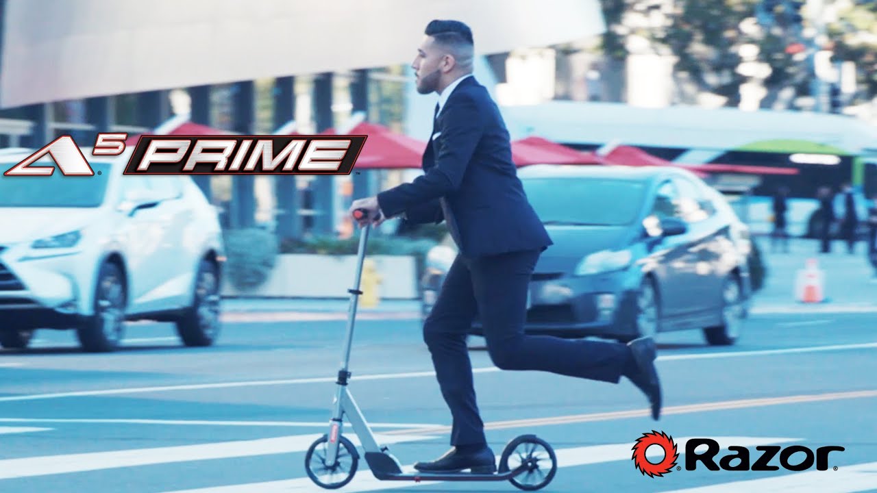 Razor A5 Prime Scooter, Patín, Escúter, Ruedas Grandes, Adultos ...