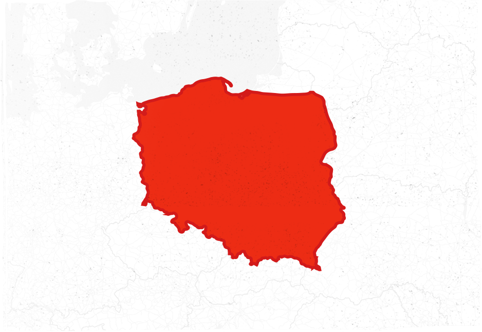 Map of Razor Poland