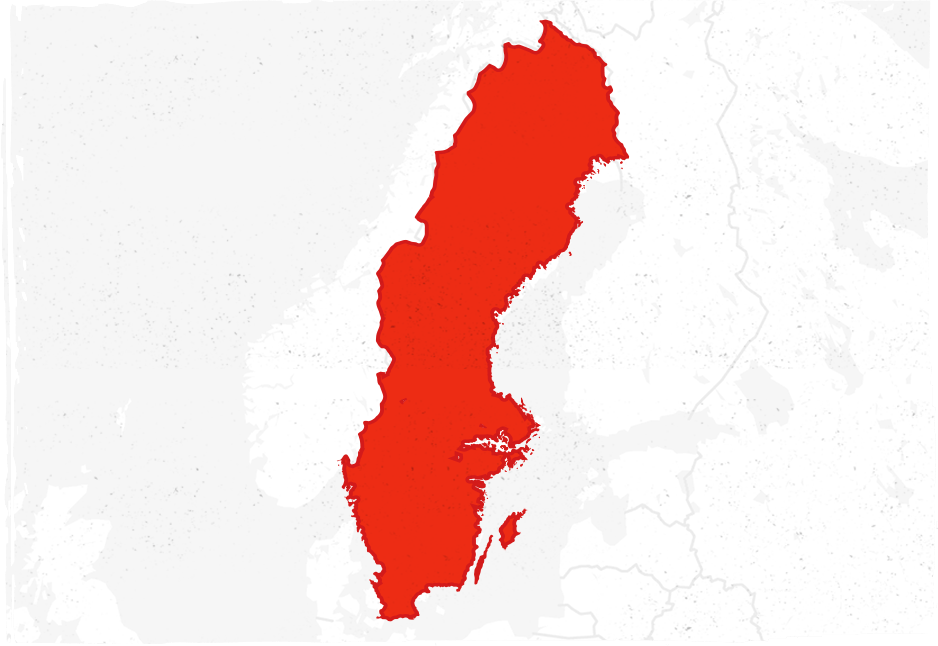 Map of Razor Sweden