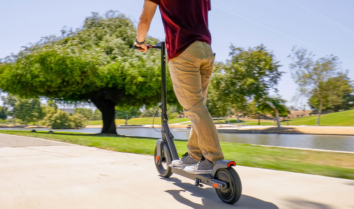 Razor C25 Electric Scooter In Action