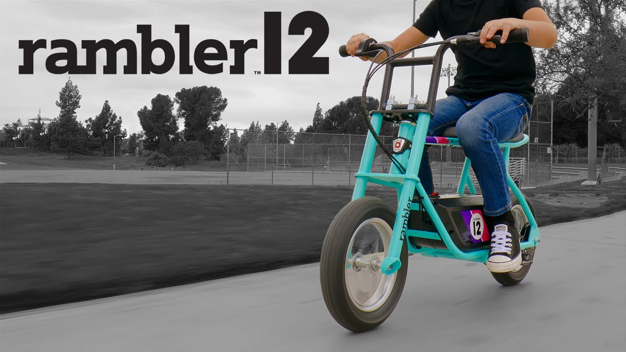 Rambler 12 Kids Electric Bike Razor UK & IE
