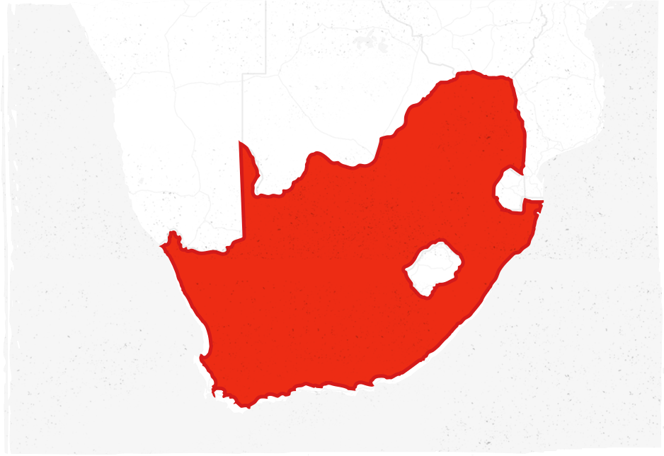 Map of Razor South Africa